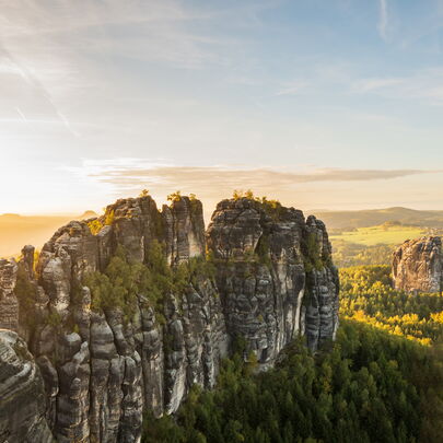 Schrammsteine in der Sächsischen Schweiz