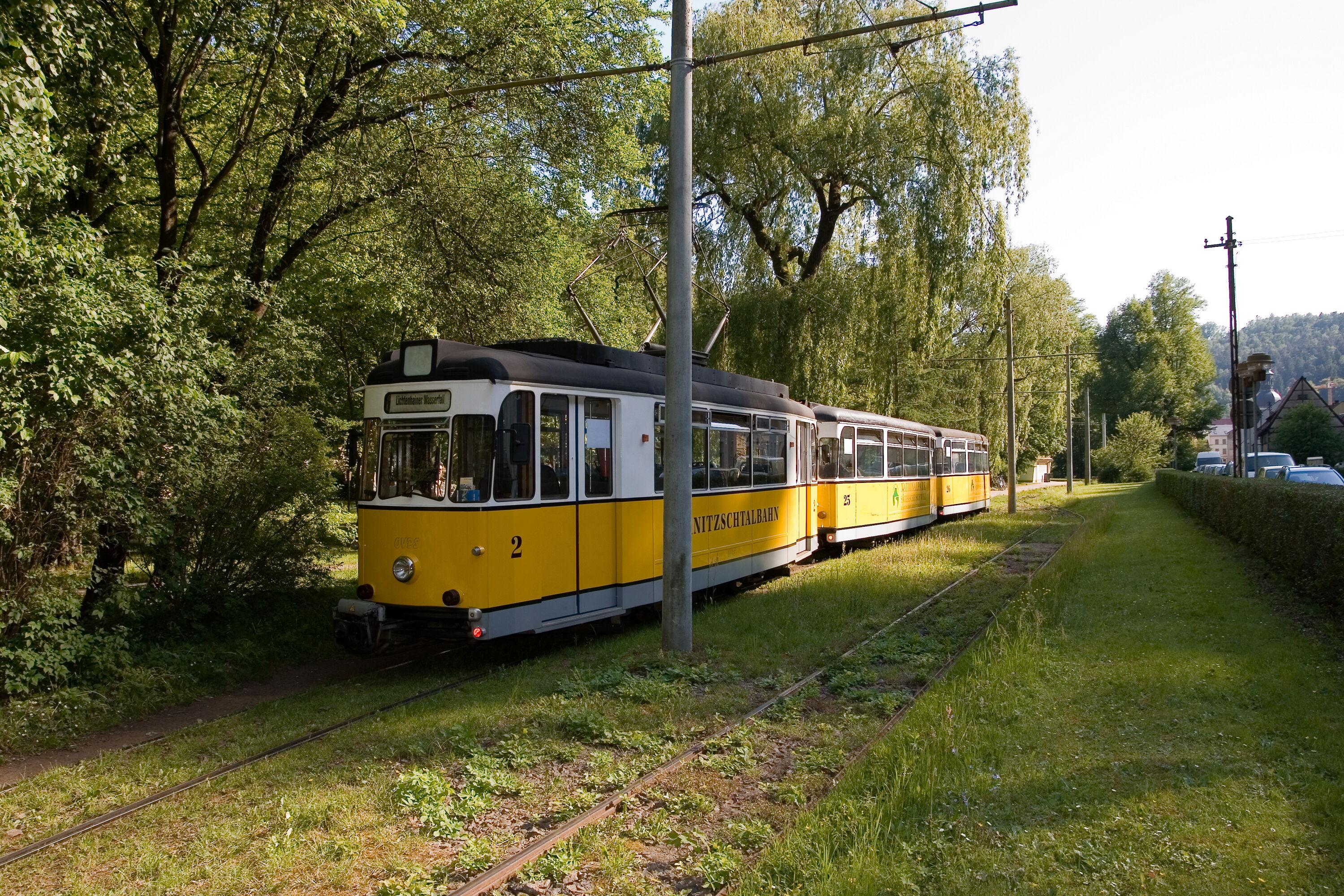Kirnitzschtalbahn in Bad Schandau
