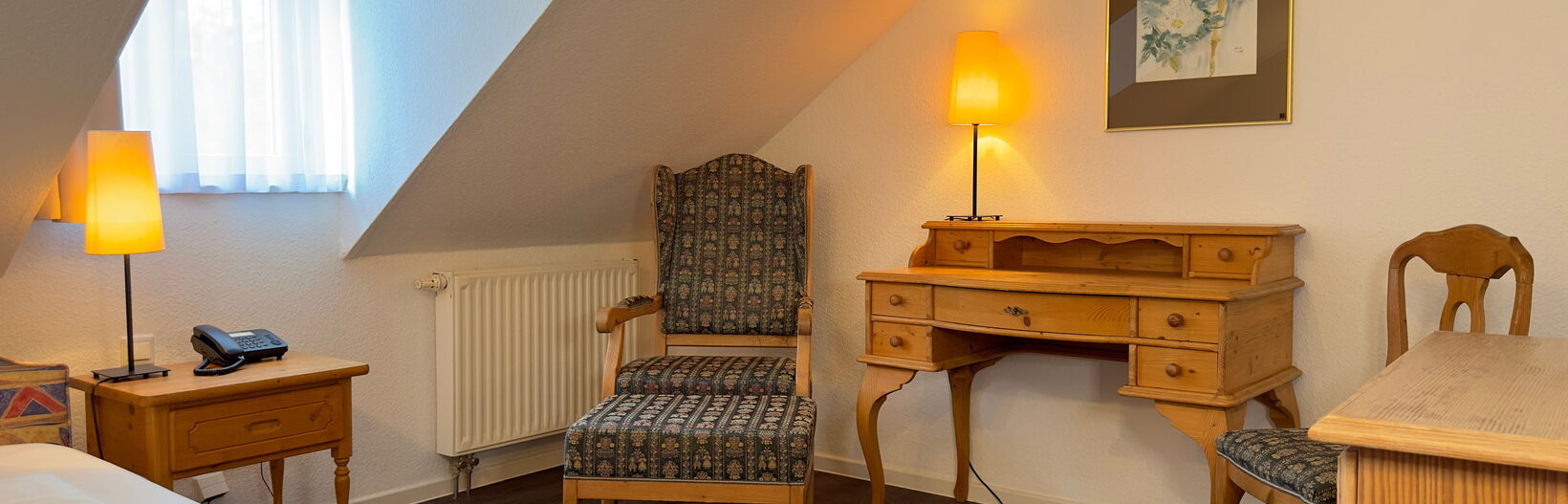 Einzelzimmer im Forsthaus Kirnitzschtal