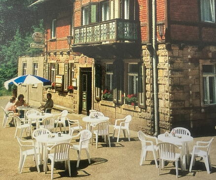 Historische Aufnahme vom Forsthaus Kirnitzschtal