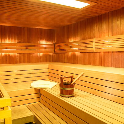 Sauna im Wohlfühl-Vitallounge vom Parkhotel in Bad Schandau