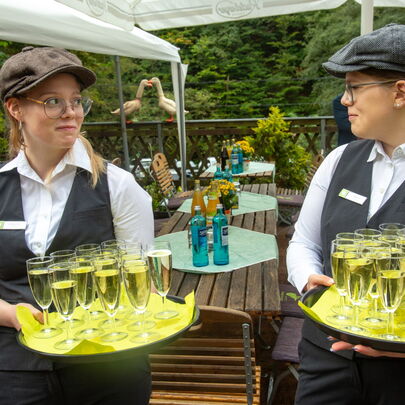 Jubiläumsempfang 125 Jahre Forsthaus im Kirnitzschtal - Teamwork