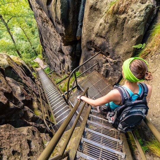 Wandern im Elbsandsteingebirge