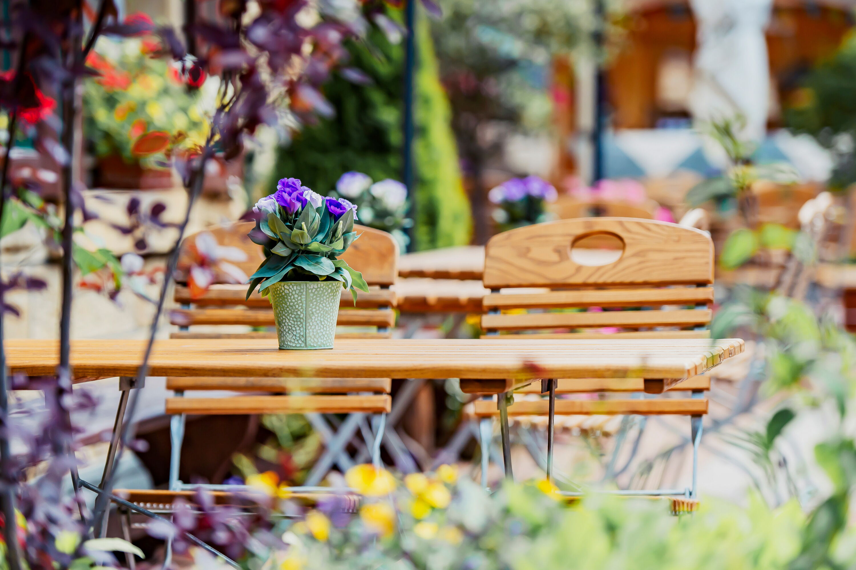 Terrasse in Forsthaus Kirnitzschtal Pura