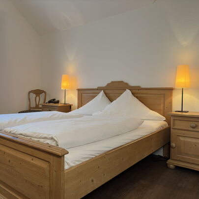 Doppelzimmer im Dachgeschoss Forsthaus Kirnitzschtal