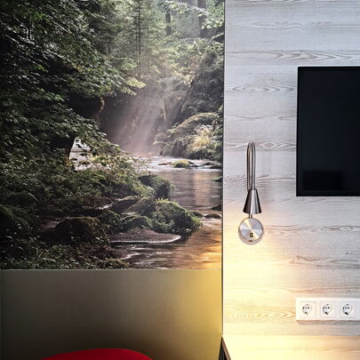 Doppelzimmer Comfort Forsthaus Kirnitzschtal