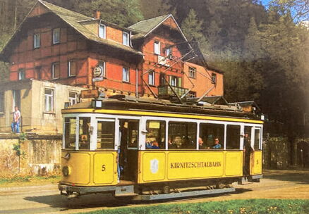 Historische Aufnahme vom Forsthaus Kirnitzschtal