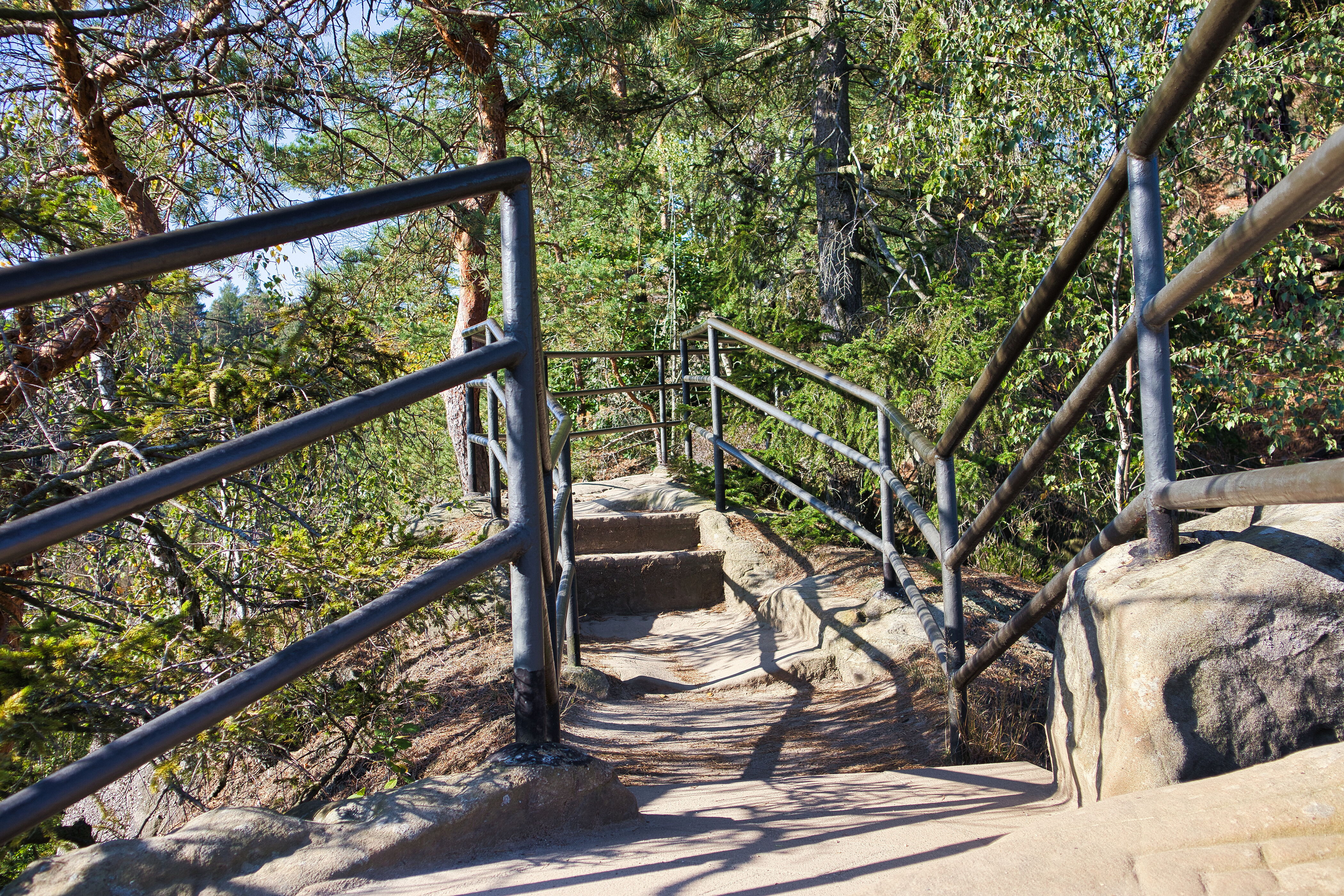 Klettersteige im Elbsandsteingebirge