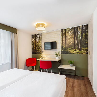 Doppelzimmer Comfort Forsthaus Kirnitzschtal