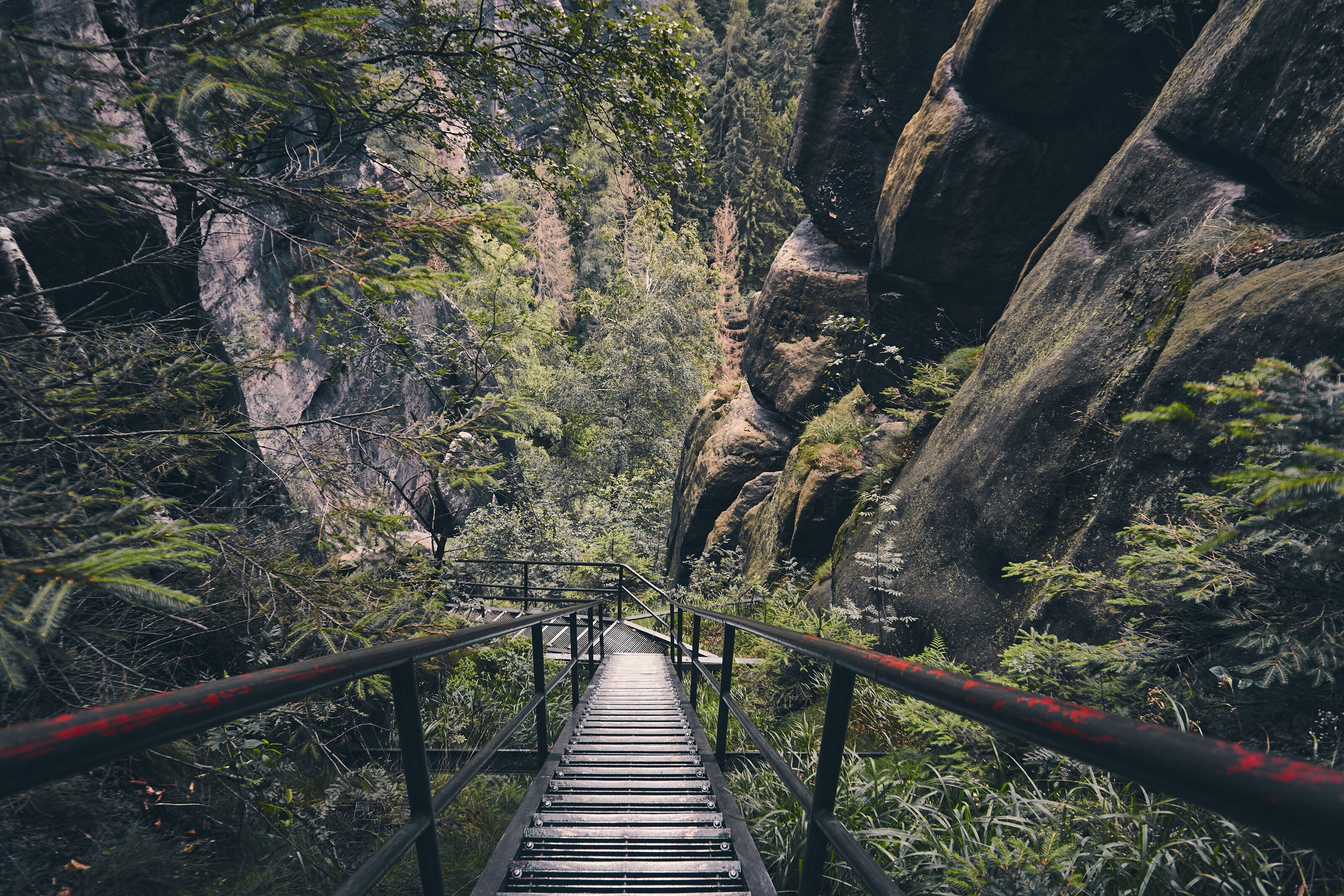 Heilige Stiege Elbsandsteingebirge