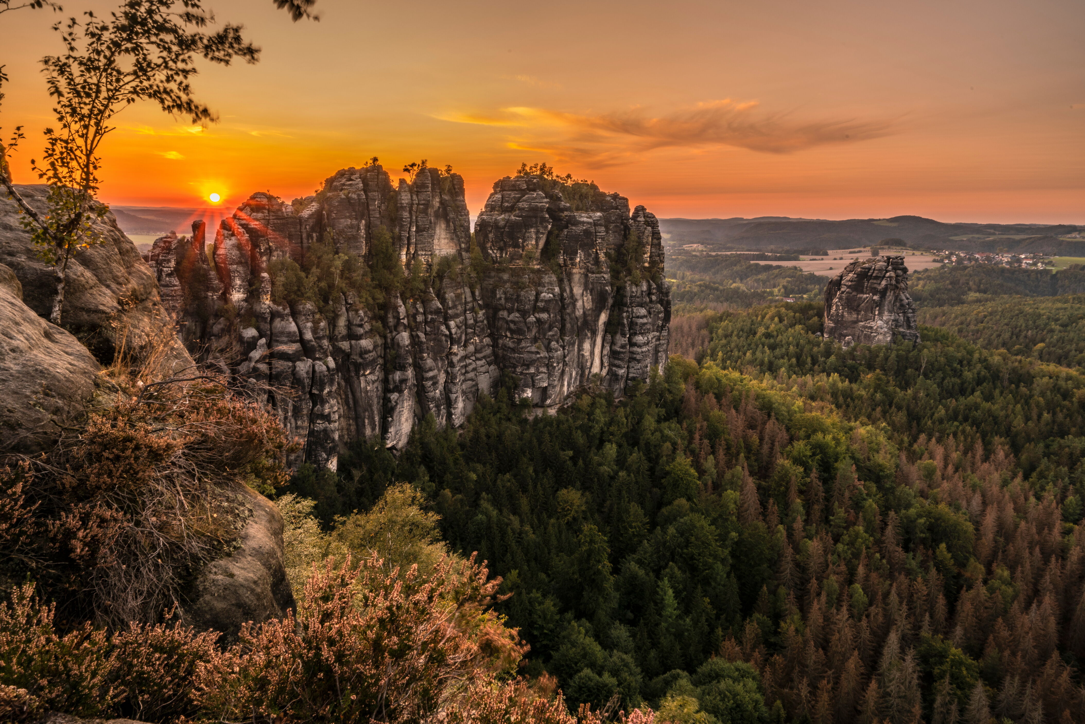 Schrammsteine Sächsische Schweiz