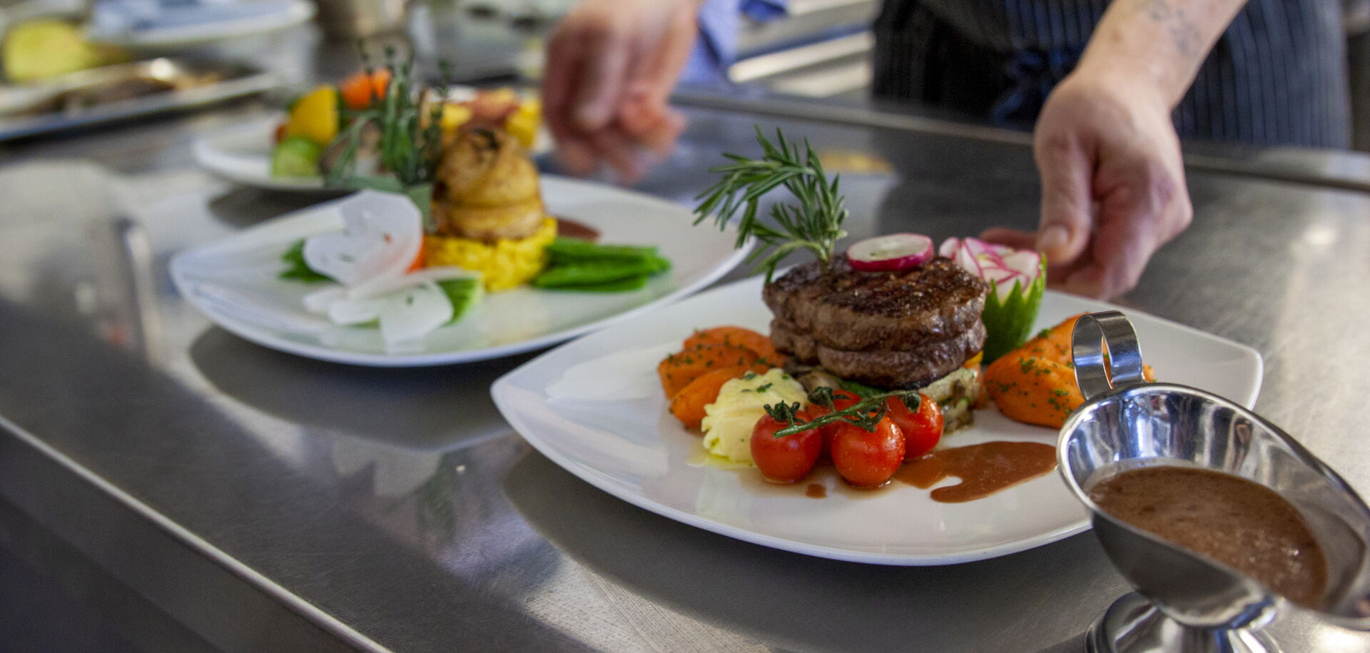 Kulinarische Angebote im Restaurant vom Parkhotel Bad Schandau