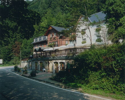 Historische Aufnahme vom Forsthaus Kirnitzschtal