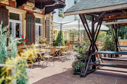 Terrasse in Forsthaus Kirnitzschtal Pura
