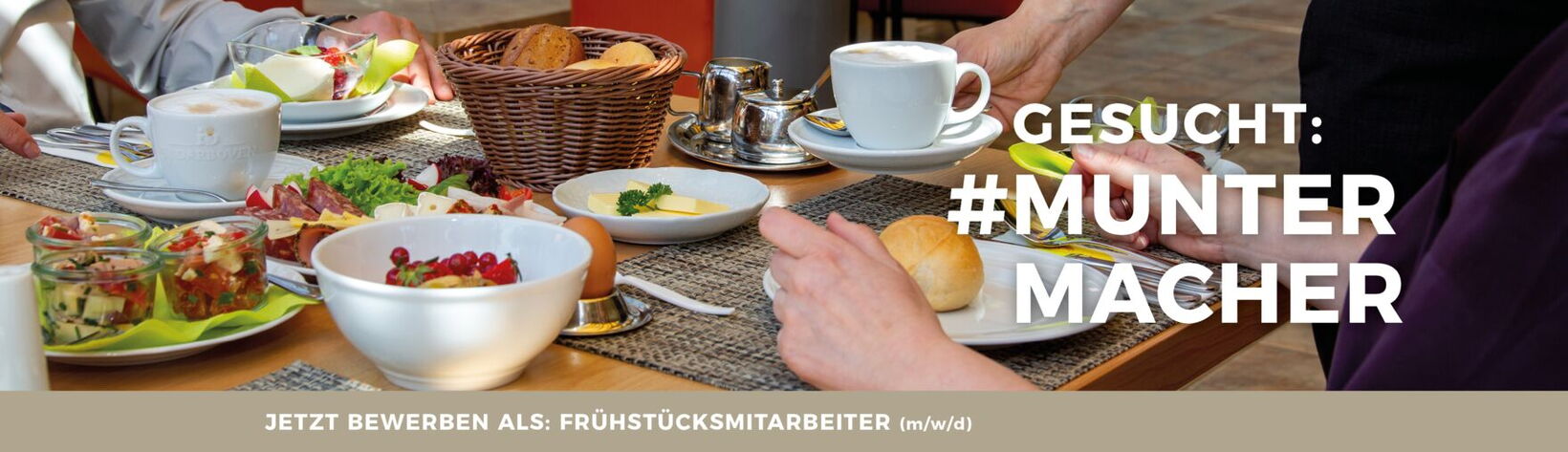 Stellenangebot Frühstücksmitarbeiter