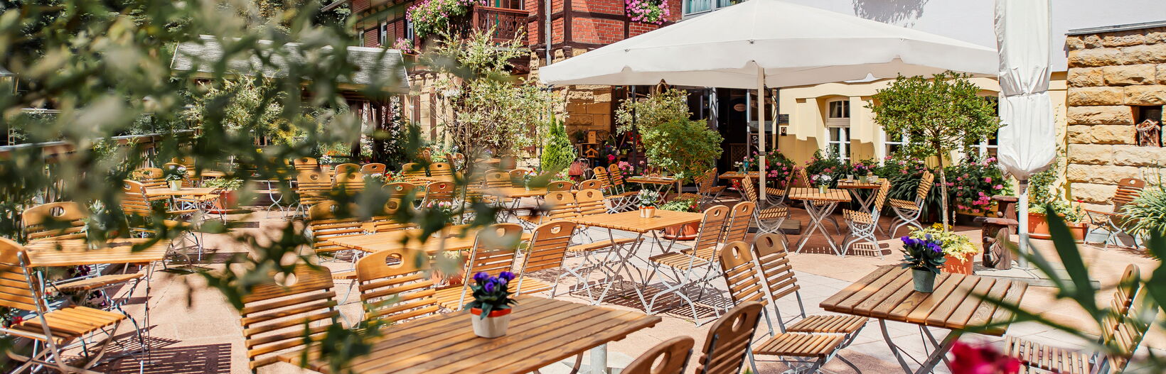 Terrasse in Forsthaus Kirnitzschtal Pura