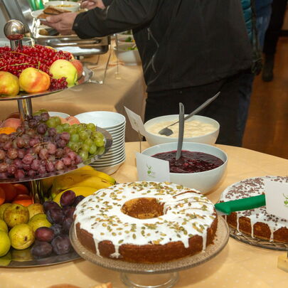 Jubiläumsempfang 125 Jahre Forsthaus im Kirnitzschtal - Süßes vom Buffet